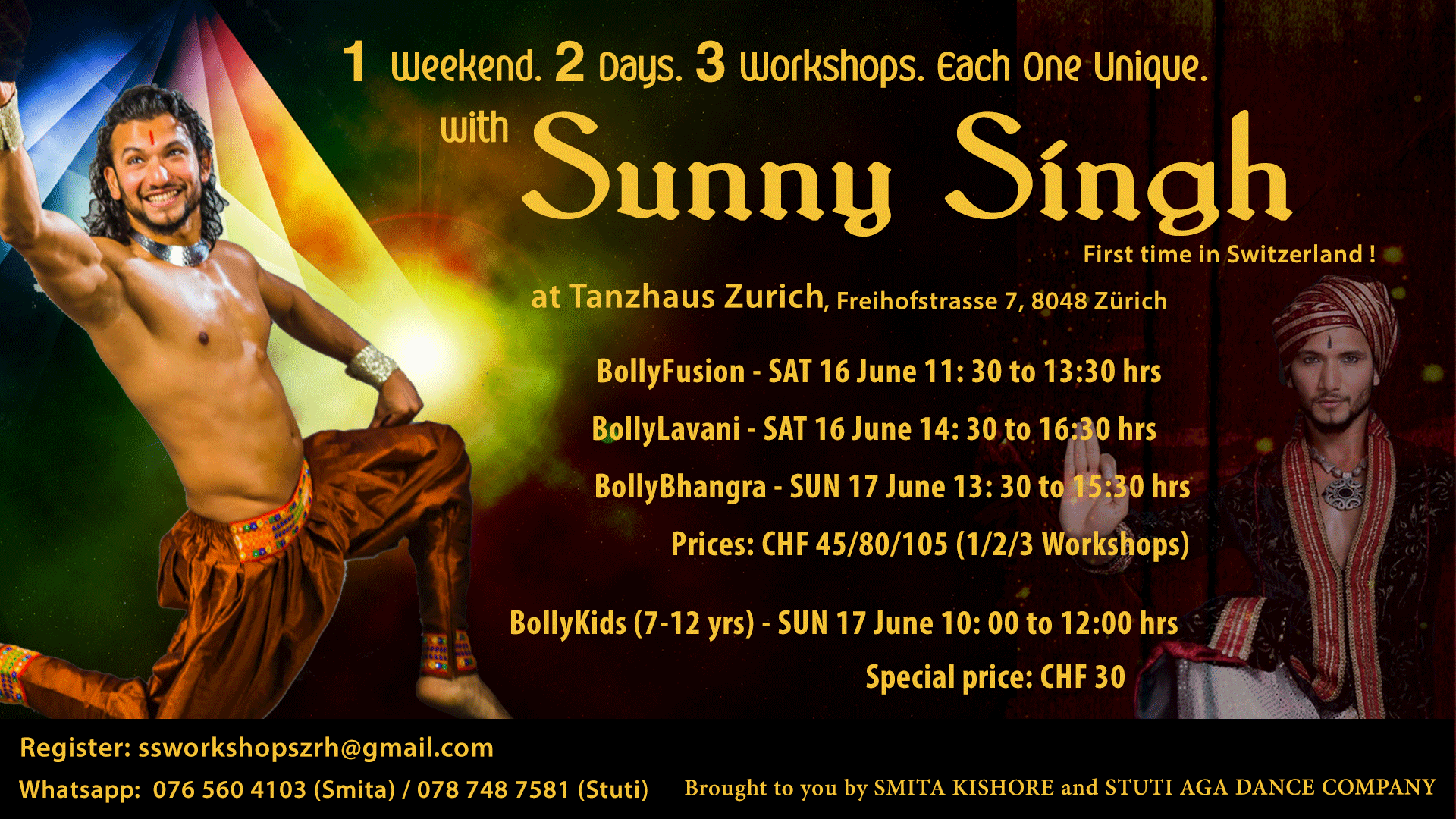 Sunny Singh Workshop Zuerich 2018