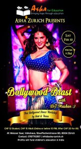 Bollywood Disco Asha Zuerich Switzerland 2018