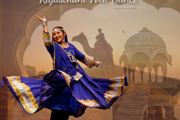Indian folk dance Ghoomar from Rajasthani classes and performances with Stuti Aga Zurich Switzerland
