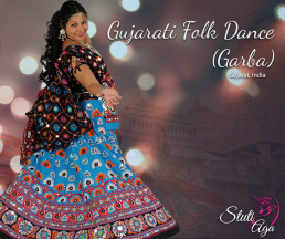 Indian folk dance Garba and Dandiya with Stuti Aga in Zurich Switzerland