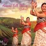 Bihu Indian Folk dance from Assam in Switzerland with Stuti Aga