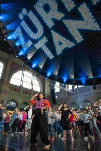 ZurichTanzt biggest dance festival in Switzerland with Stuti Aga Bollywood dance workshop at Zurich HB