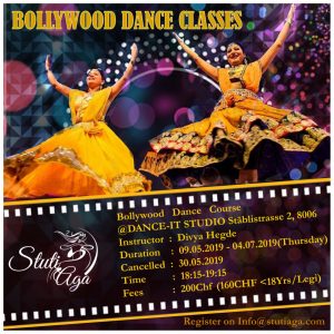 SADC Bollywood Tanz kurs regelmassig Zurich Regular bollywood dance course Zurich Switzerland