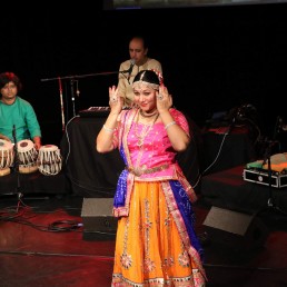 Stuti Aga dance performance with manish Vyas and Band at Choessi Theater Lichtensteig,Switzerland