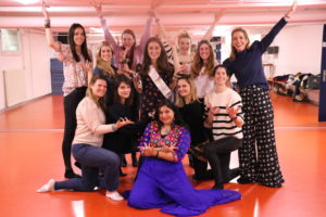 Bollywood theme Hen Party dance workshop with Stuti Aga in Zurich Switzerland