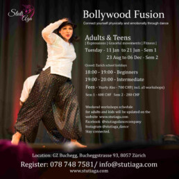 SADC Bollywood Tanz kurs regelmassig Zurich Regular bollywood dance course Zurich Switzerland