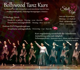 SADC Bollywood Tanz kurs Jeder woche Zurich